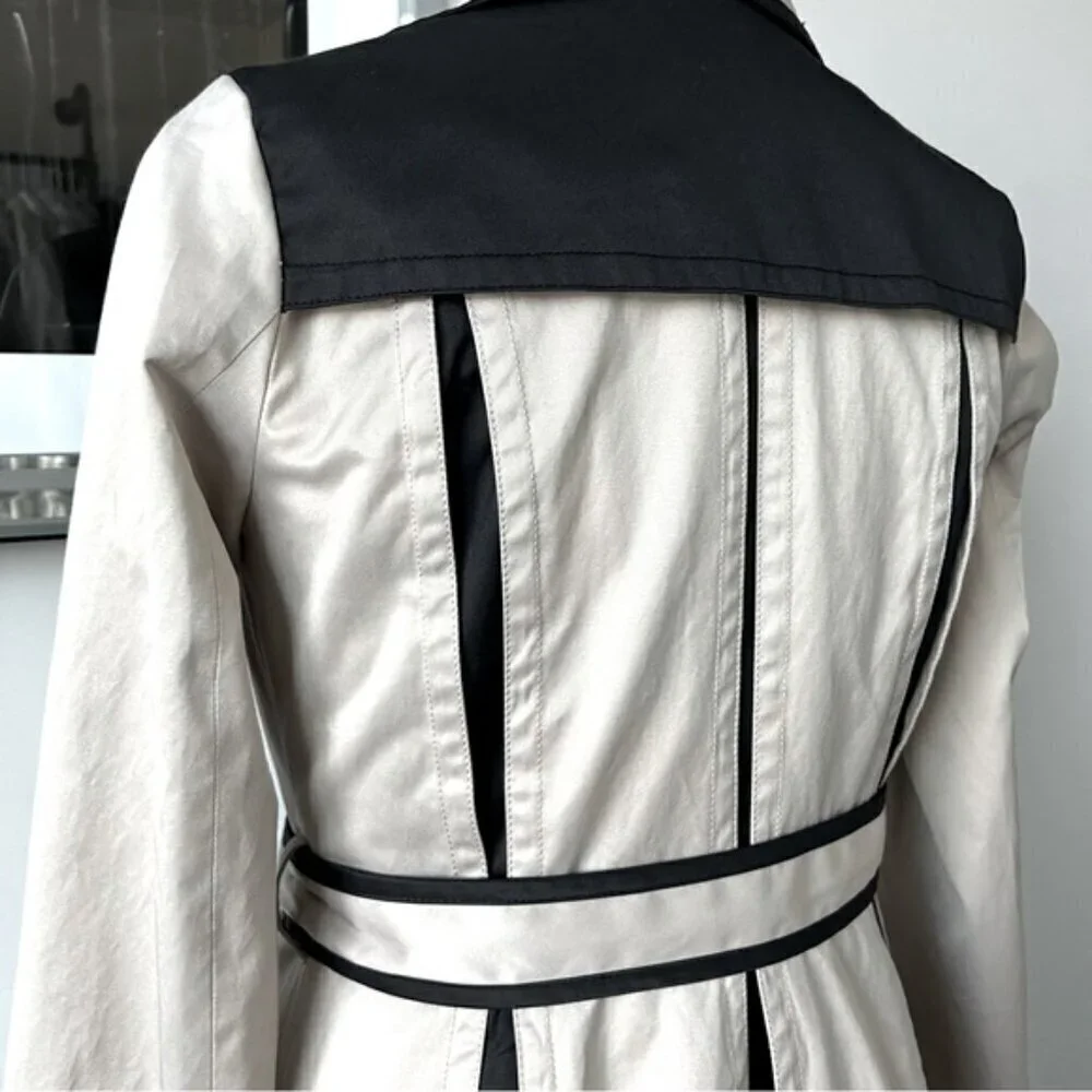 Principles by Ben de Lisi Fit and Flare Trench Coat (c) - Picture 4 of 12